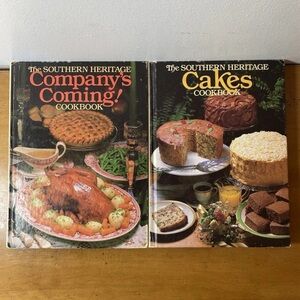 The Southern Heritage Cakes & Company’s Coming Vintage Cookbooks Lot of 2